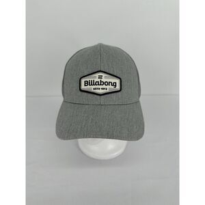 Billabong Trucker‎ Hat - Across Wave cap Established 1973 Gray Mesh Adjustable